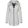 Hot Sales 8 Colors S-3XL Plus Size  High Quality Winter New Women Cotton Padded Women Long Slim Body Warm Down Cotton Padded Coat Parka Jackets Women Outerwear Winter Apparel Supplies