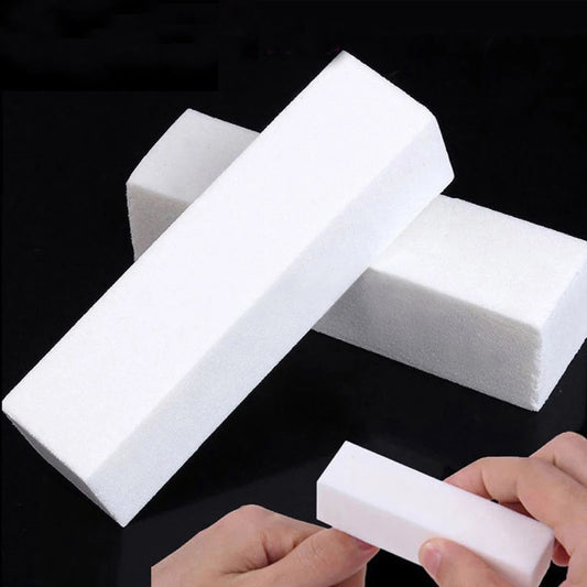 NEW Arrivals 10Pcs White Buffing Sanding Files Block Pedicure Manicure Polisher Nail Art Buffer Polishing Tools Manicure Pedicure Accessories Cosmetic Supplies