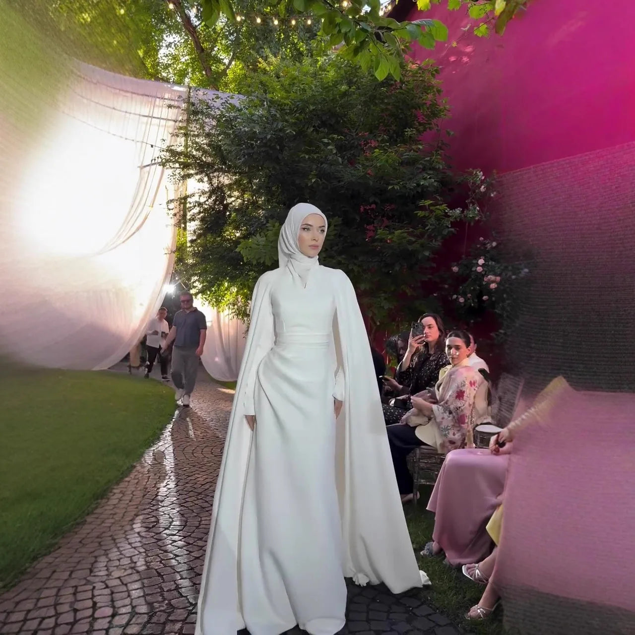 NEW Arrivals Xs-3XL Plus Size Islamic Middle Eastern Women Religious Clothes Modest Handmade Elegant Shawl Abaya Long Dress Wedding Guest and Special Ceremony Occasions Gowns Muslim Ladies Apparel Clothing Supplies