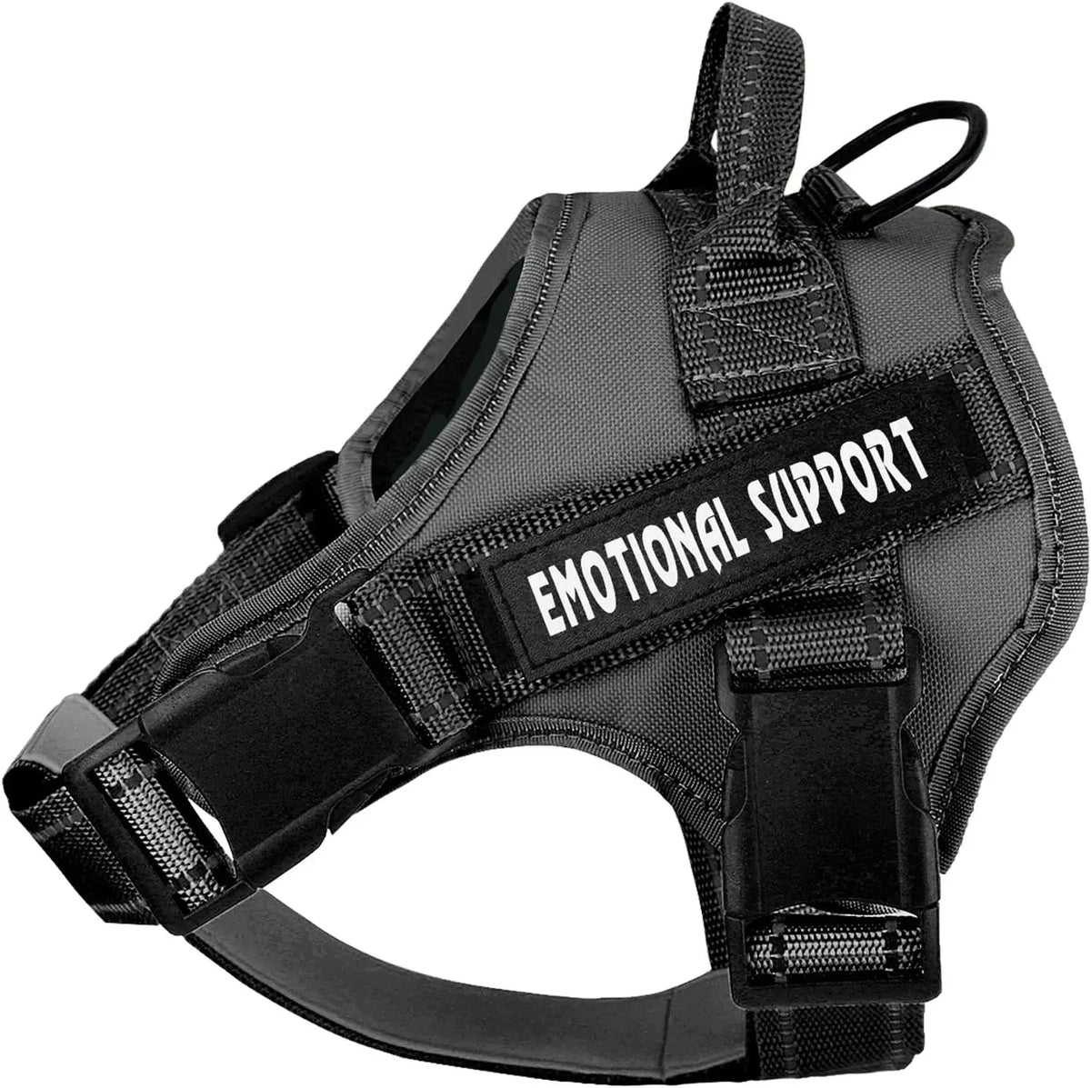 Xs-XL Size 4 Colors Service Dog Harness, Emotional Support Pet Vest Harness, Reflective Breathable and Adjustable No-Pull ESA Dog Harness