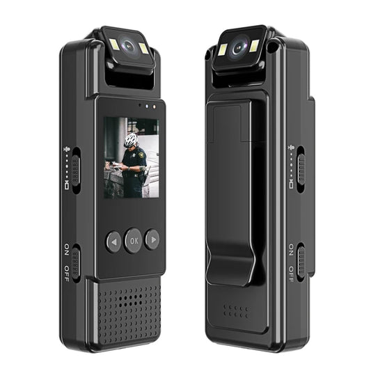 NEW Arrivals L12WIFI 180 Degrees Rotation Night Vision Spy Camera Camcorder Outdoor Cycling Hiking Sports Business Conference Video Recording Camera Security Accessories