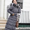 NEW Arrivals 7 Colors M-3XL Plus Size Autumn Winter Women's Comfortable Parkas Coat Thick Warm Woven Block Hooded Jacket Long Parker Coat Casual Outerwear Ladies Winter Clothing Supplies