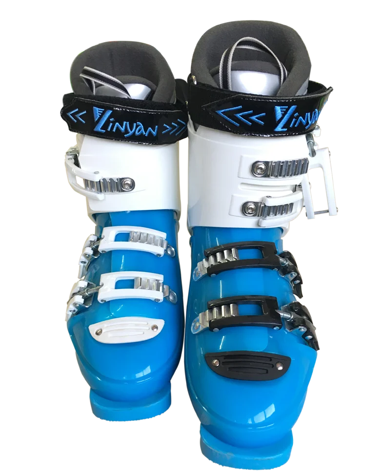 4 Colors 35-47 Size Women Men Professional Three/Four Buckles Alpine Ski Boots Shoes Winter Sports Footwear