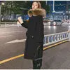 S-2XL 3 Colors Women Thick Warm Winter Parka Puffer Jacket with Zipper Closure Long Length Hooded Design Anti-Wrinkle Feature Detachable Hat Outerwear Windbreaker Long Coats Women Winter Apparel Supplies
