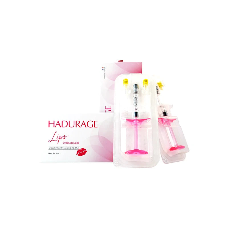 2 Syringes + 4 Needles Set Lips Breast Enhancement 2ml Anti-Aging Cross-Linked Dermal Filler for Lips with Sodium Hyaluronate Gel Women Skin Care Supplies
