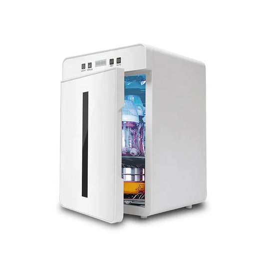 HOT SALE 6 in 1 Large Capacity UK/EU/AU Plug Baby Bottle Sterilizer Electric Disinfection Automatic Cabinet and Dryer System Bottle Sanitizer for Baby Items & Breast Pump Accessories Baby & Mother Care Supplies