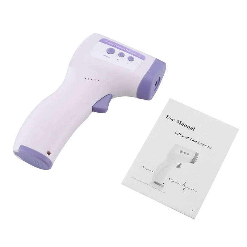 NEW Arrivals Human Body Family Thermometer Fever Health Monitoring Forehead Temperature Digital Display Medical Accessories Hand-Held Infrared Temperature Gun Health Care Products