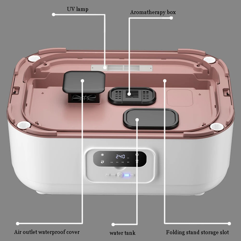 HOT SALE Household Smart Steam Clothes Care Machine Sterilization Cabinet and Mite Removal Automatic Drying Ironing Machine Clothes Dryer Electric PTC for Home Hotels Use