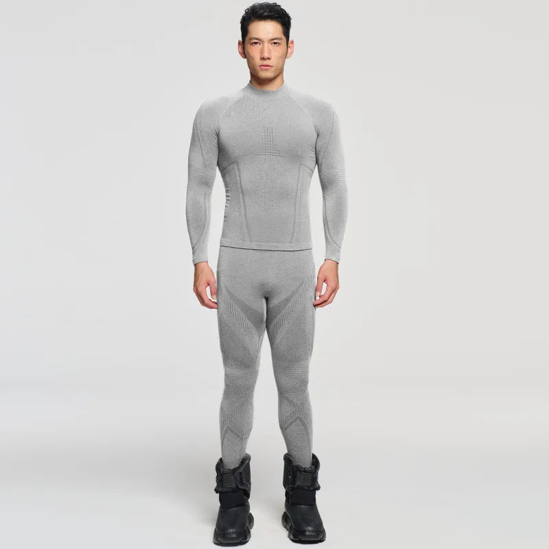 2 PCS Set S-2XL 7 Colors Custom Men's Women's Merino Wool Winter Ski Underwear Quick Dry Outdoor Skiing Riding Hiking Ice Hockey Thermal Underwear Set Winter Sports Apparel Suit