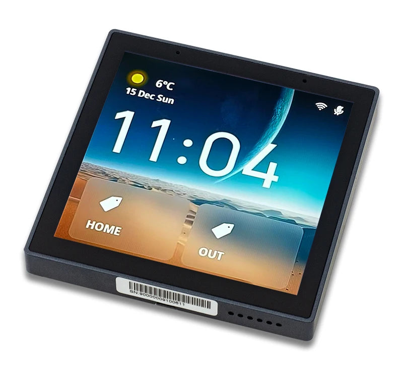 86A 4 Inch Wi-Fi Zigbee APP Home Automation Device Alexa Host Smart Switch Lock Light Control Panel