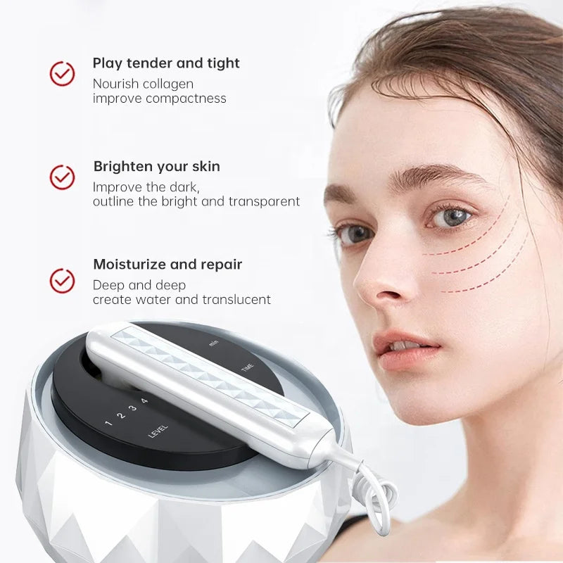 Portable Multipolar Beauty Machine for Home Use Skin Tightening Face Lift with US Plug Massager Feature Women Skin Care Supplies