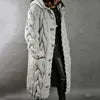 10 Colors S-5XL Plus Size Women's Trendy Long Cardigan Sweater Long Sleeve Single-Breasted Hooded Winter Coats for Ladies Women Knitted Sweater Coats