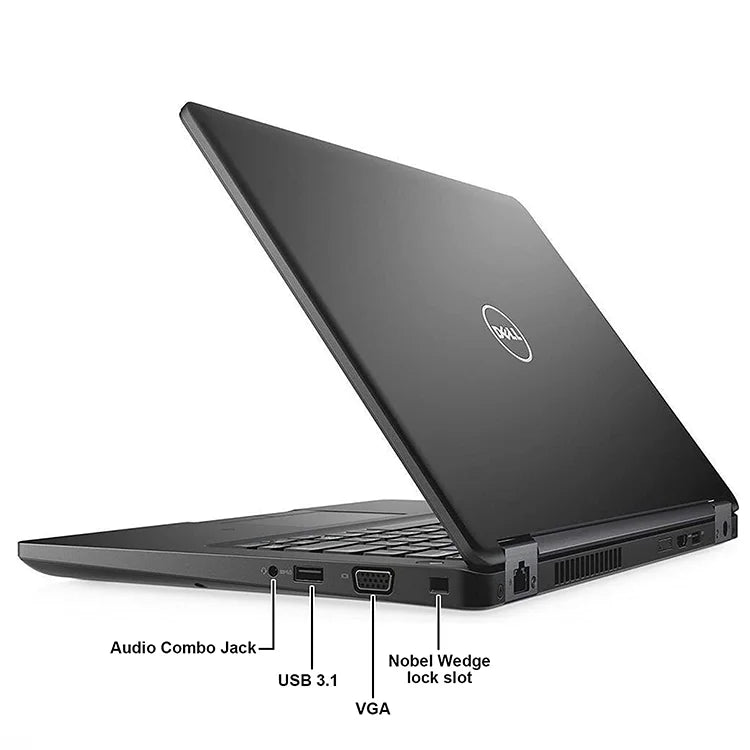 Original Dell  New Professional Laptop Latitude 5490 14.1 "Business I5-8th 8GB Ram 256 SSD Home Office Computer Supplies