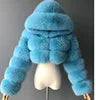 NEW Arrivals S-3XL Plus Size 15 Colors Autumn Winter Warm Faux Fur Jacket for Women's Fluffy Fur Coats Trendy Bubble Outerwear Coat Women Winter Apparel Supplies