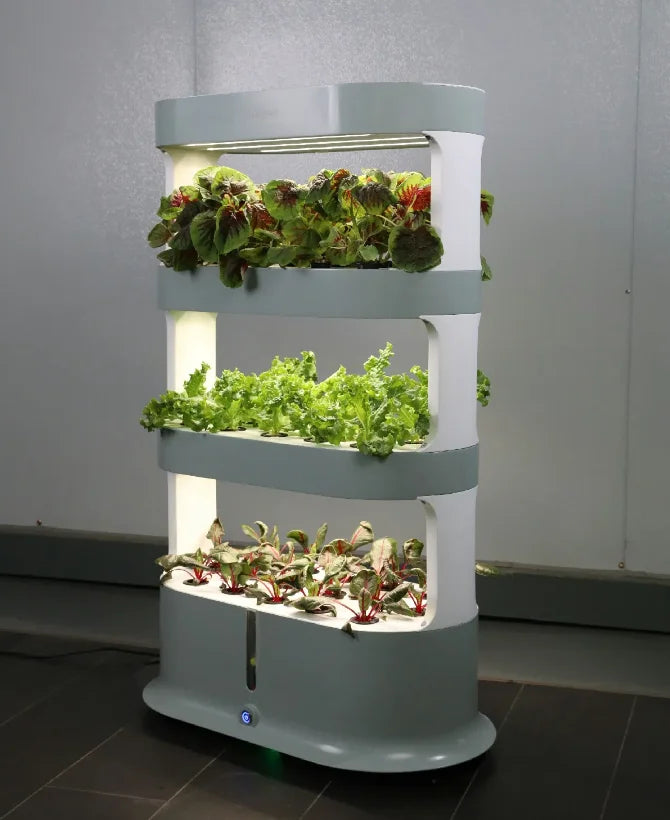 Farm Hydroponic Indoor Growth Tower Automatic Hydroponic System Vertical Garden Mini Aeroponic Home Intelligent Led Light Plants Seeds Growth Garden Supplies ( For Fast delivery please contact us)