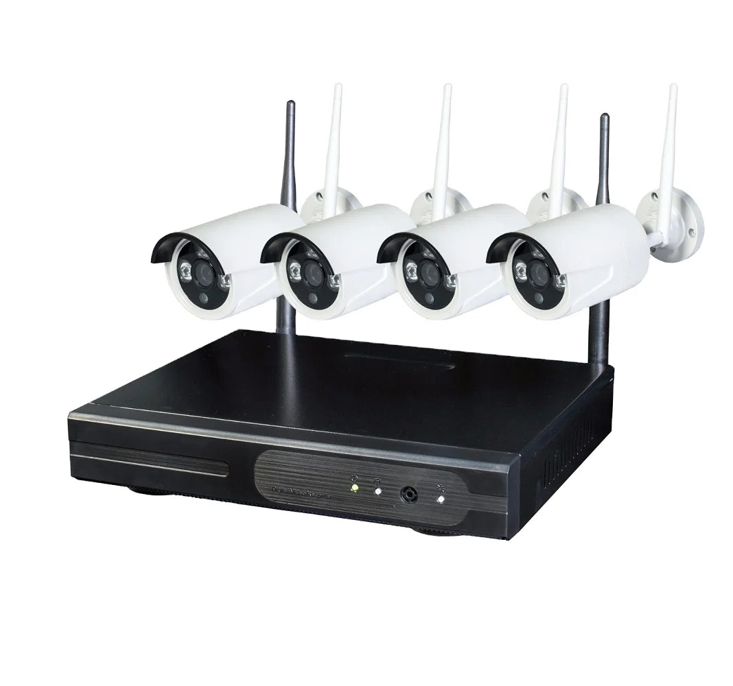 Home Villa Business Store Professional Top Quality 12V 4Ch/8Ch 3MP/5MP Wireless NVR Kit P2P Indoor Outdoor IR Night Vision Security IP Camera WI-FI CCTV Surveillance System Security Supplies