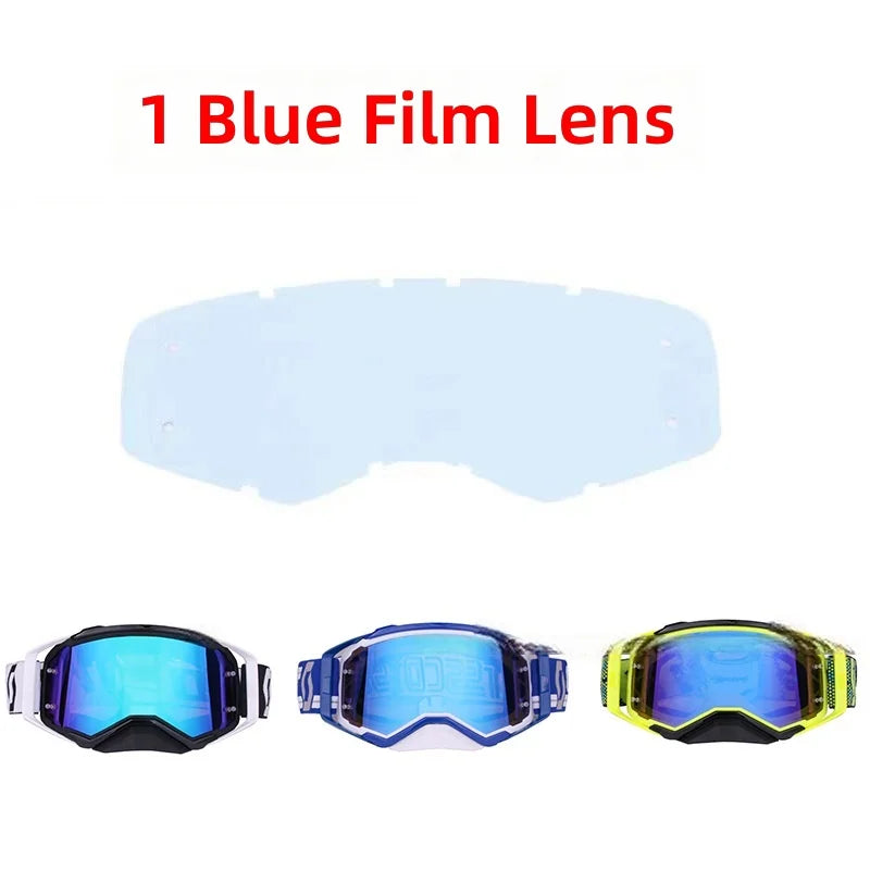 NEW American Motocross Motorcycle Top Quality Professional Goggles Halley Riding Eyewear Windproof Sports Glasses with Display Box Set