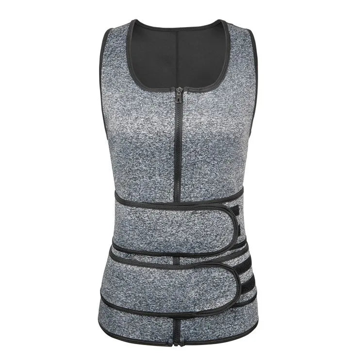 S-3XL Neoprene Men's Body Shaper Waist Trainer Vest Slimming Shirt Sauna Sweat Compression Undershirt Shapewear Fat Burner Workout Tops