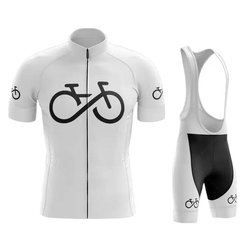 Triathlon Team Cycling Suit Summer Cycling Suit Men's Short Sleeve Breathable Mountain Bike Suit