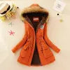 BEST PRICE 10 Colors S-3XL Plus Size Long Sleeve Thick Warmth Clothing Autumn Winter Warm New Hooded Cotton Casual Jacket Snow Boots Outerwear Coats Women Winter Apparel Supplies