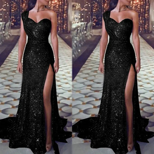 Mother of Bride 10 Colors S-5XL Plus Size Women's Rose Gold Sequin Wedding Dresses Formal Sparkly Bridesmaid Bridal Evening Gowns Glitter Mermaid Clothes Wedding Evening Prom Party Dress Ladies Luxury Apparel Supplies