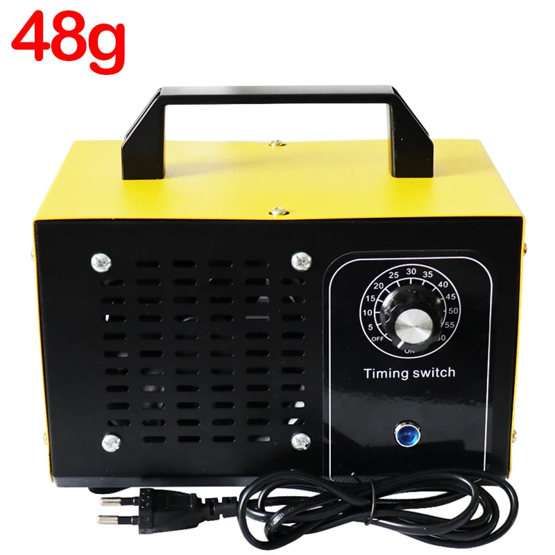 NEW Ozone Generator Fresh Clear Air Purifier 220V 60g/48g Air Cleaner Ozon Disinfection Sterilization Home Office Cleaning Supplies