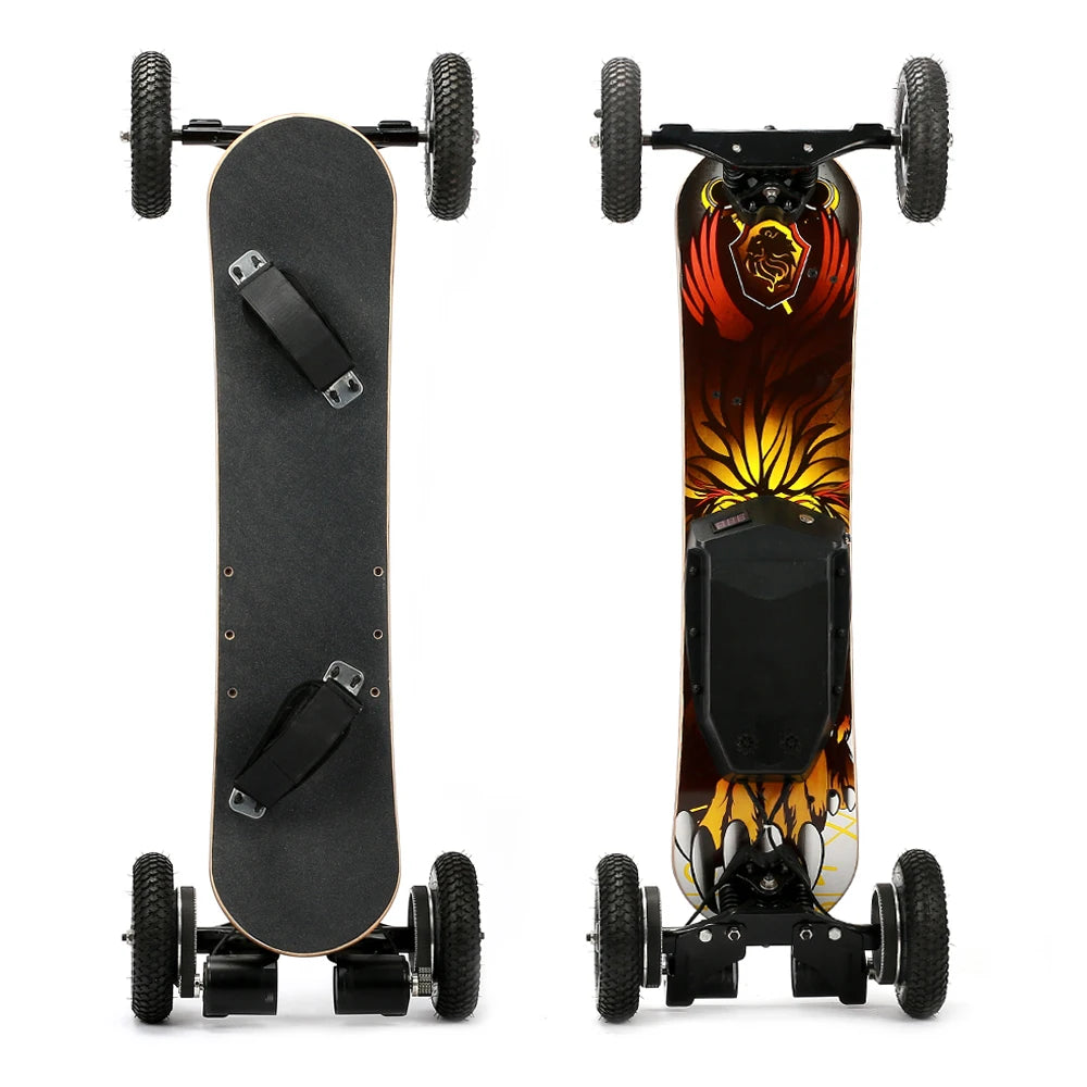 NEW Arrivals Adults Teens Electric  Remote Control Complete Motorized All Terrain Electric Skateboard Max Speed 50km 8 Layers of Maple Wood Planks Outdoor Sport Activities Supplies