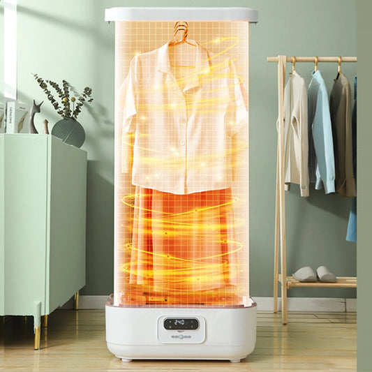 HOT SALE Household Smart Steam Clothes Care Machine Sterilization Cabinet and Mite Removal Automatic Drying Ironing Machine Clothes Dryer Electric PTC for Home Hotels Use