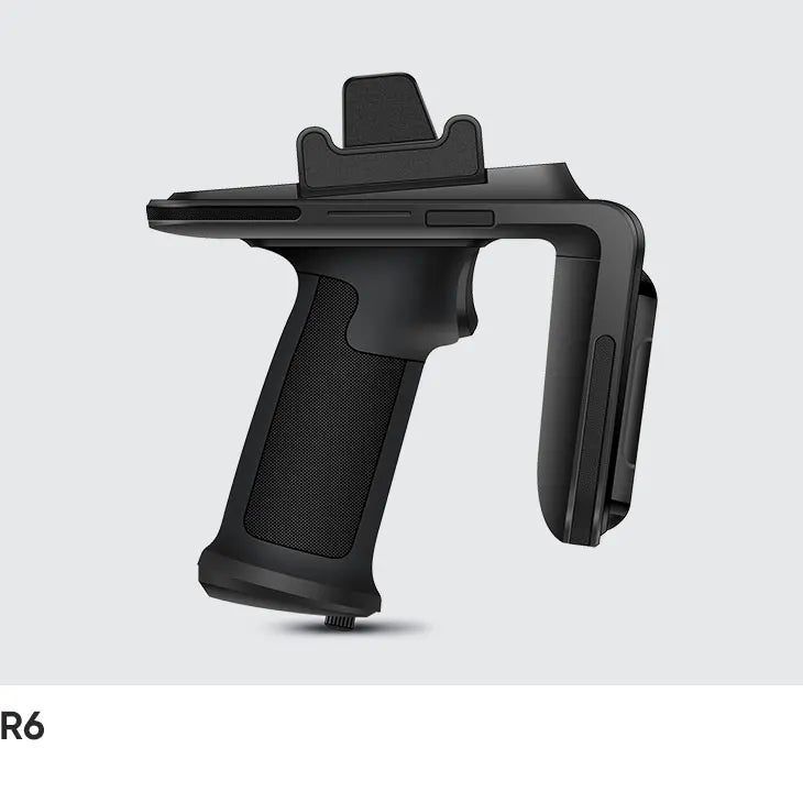 HOT SALE Few Units Left  R6 UHF RFID Handheld PDA Long Range Android/iOS   Wireless Bluetooth  2D Scanner CPU  R6 UHF RFID Reader Warehouse Logistics Business Instrument