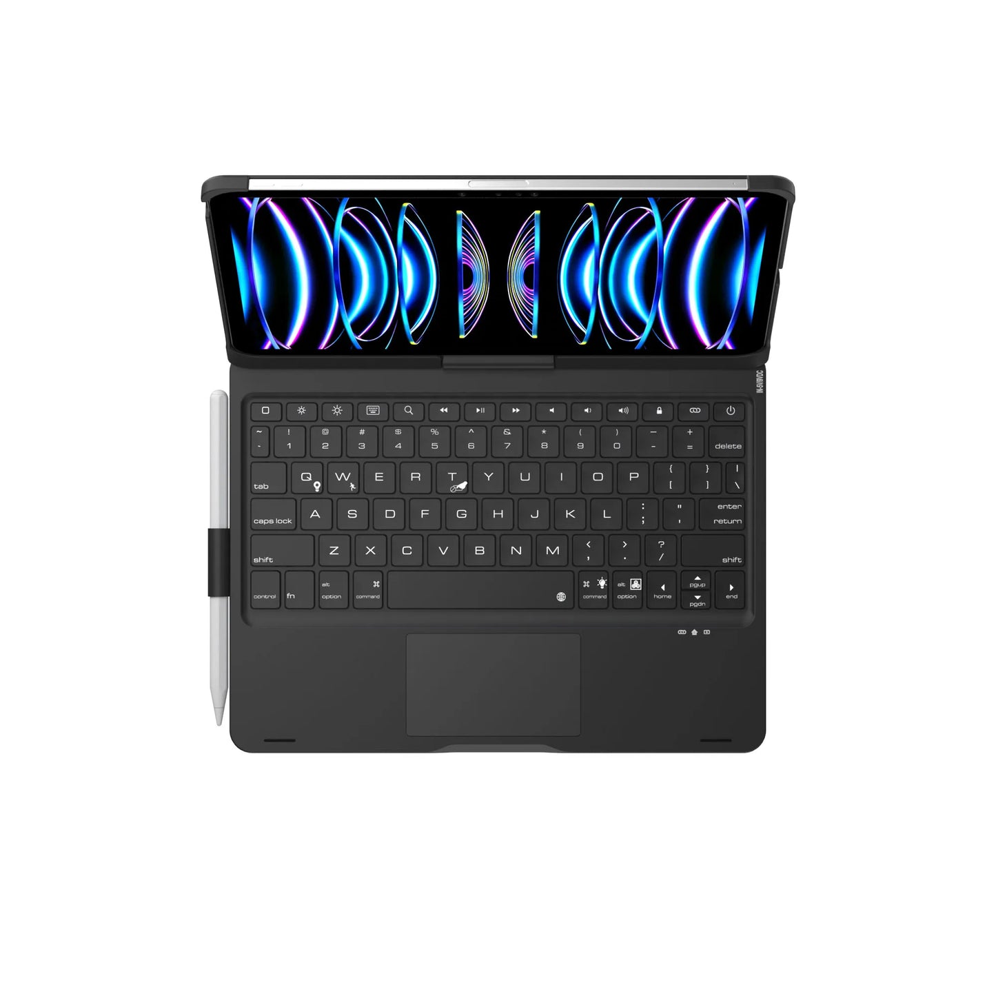 360 Degree Rotation Case Keyboard Wireless Keyboard for iPad Air 4/5th 10.9 Inch