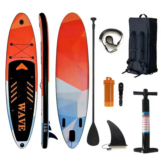 NEW Set Sea Ocean Rivers Lakes  Inflatable Stand Up Paddle Board Oar Air Pump Bags Accessories Surfing Floating SUP Women Men Water Sport Supplies