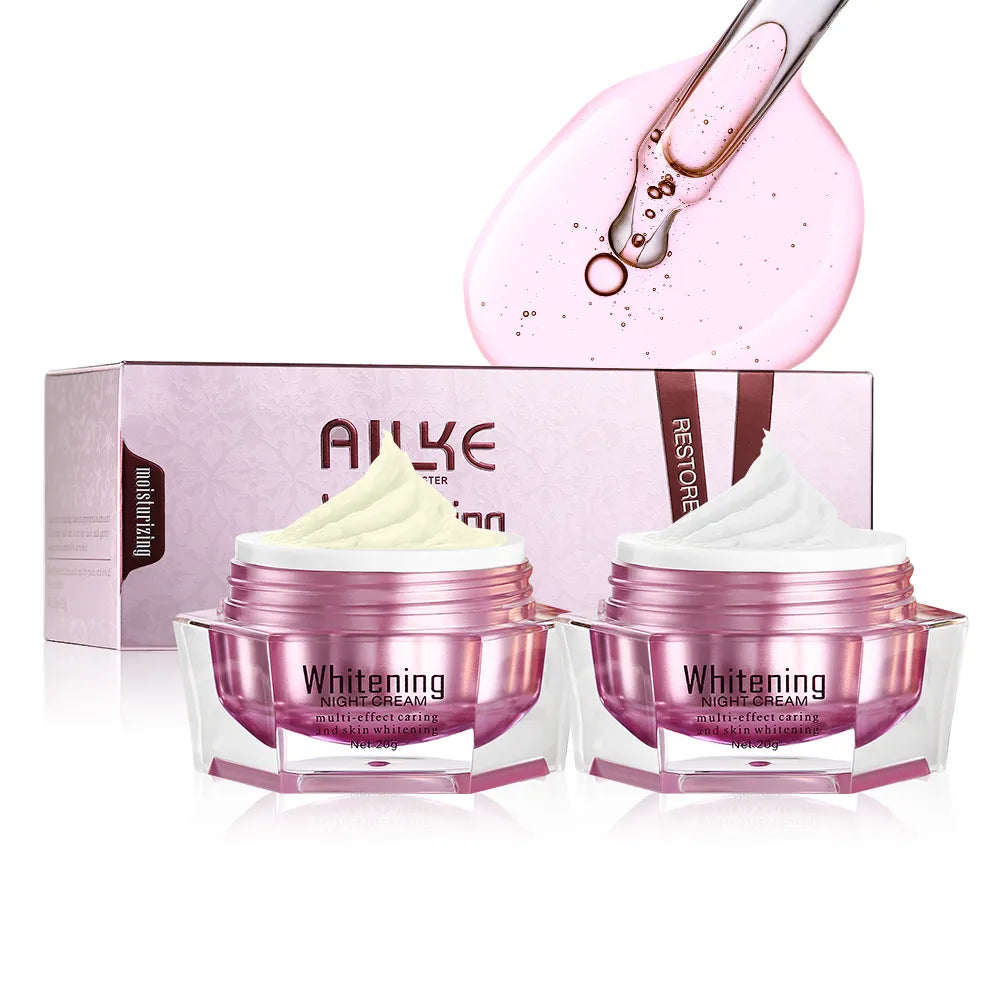 Whitening Anti-wrinkle Freckle Face Cream With Collagen Hyaluronic Acid Rose Skin Care Women Facial Moisturizer Set