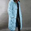 10 Colors S-5XL Plus Size Women's Trendy Long Cardigan Sweater Long Sleeve Single-Breasted Hooded Winter Coats for Ladies Women Knitted Sweater Coats