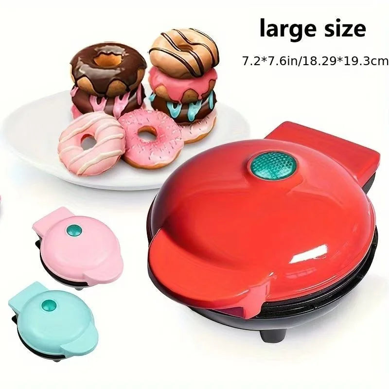 New Design Home Professional Non-Stick Mini Electric USB Donut 7 Hole Maker Machine for Kid-Friendly Breakfast Home Use