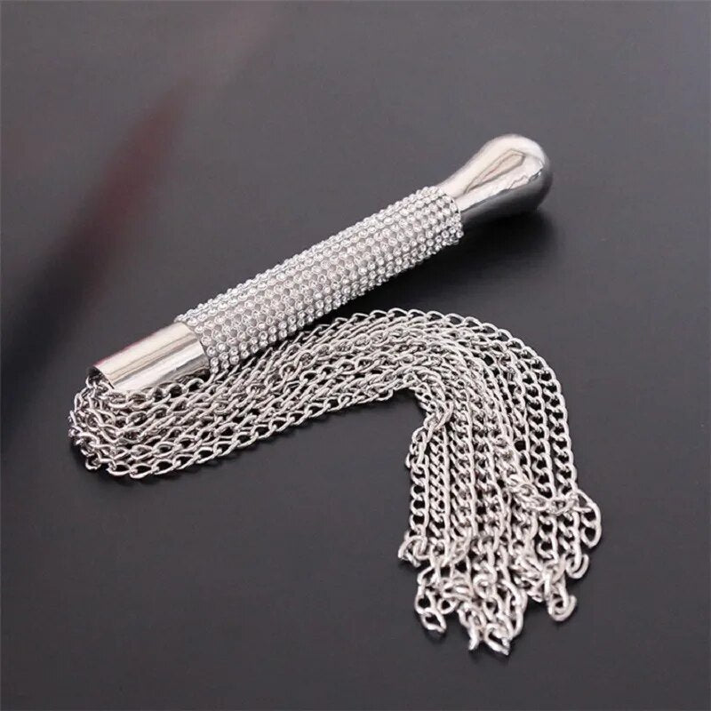 Handle Chain Whip Sex Toys For Couples Soft Iron Passion Spanking Paddle  Whips Slave Restraints Bondage Flogger