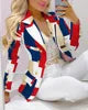 Boutique Gala HOT SALE 2 PCS Set 12 Colors S-2XL Autumn Spring Office Lady Long Sleeve Luxury Women Suits Formal Blazer Business Dinner Evening Party Prom Pants + Jackets Set Ladies Luxury Clothing Supplies