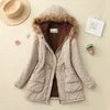BEST PRICE 10 Colors S-3XL Plus Size Long Sleeve Thick Warmth Clothing Autumn Winter Warm New Hooded Cotton Casual Jacket Snow Boots Outerwear Coats Women Winter Apparel Supplies