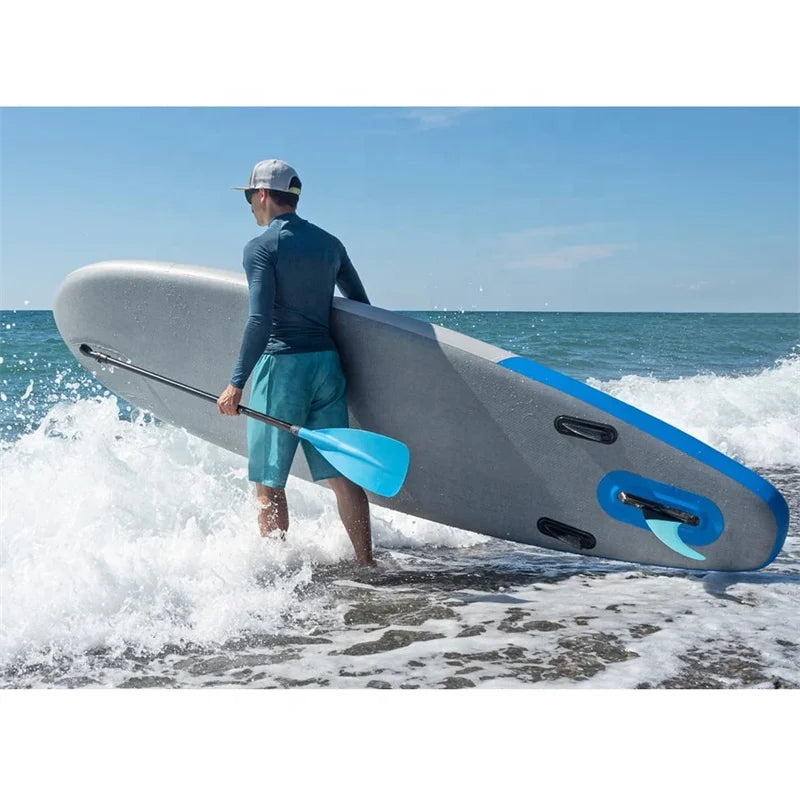 NEW Set  All-Round Inflatable Paddle Board Air Surf SUP for Offshore Waters with Pump Included River Lake Ocean Beach Sea Women Men Summer Sports Surfing Accessories Tools Set