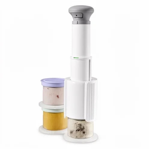 Cuisinart Fast Freeze 5-in-1 Ice Cream/Sorbet/Gelato/Shaved Ice/Mixed Frozen Desserts Professional Maker 1L Capacity 1-Year Warranty Compact Home Appliances Supplies