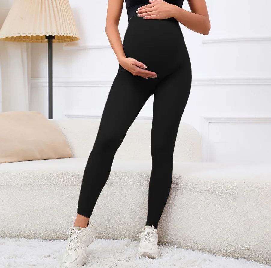 NEW Arrivals 7 Colors Women's Maternity Pants High Waist Leggings Quick-Dry Moisture-Wicking Elastic Belly Support New Design Pants Outdoor Hiking Fitness Activewear Sportswear