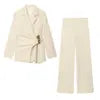 5 Colors Boutique HOT Sale 2 PCS Set Luxury Women Blazer Pants Set Elegant Formal Office Business Suit Ladies Luxury Clothing Supplies