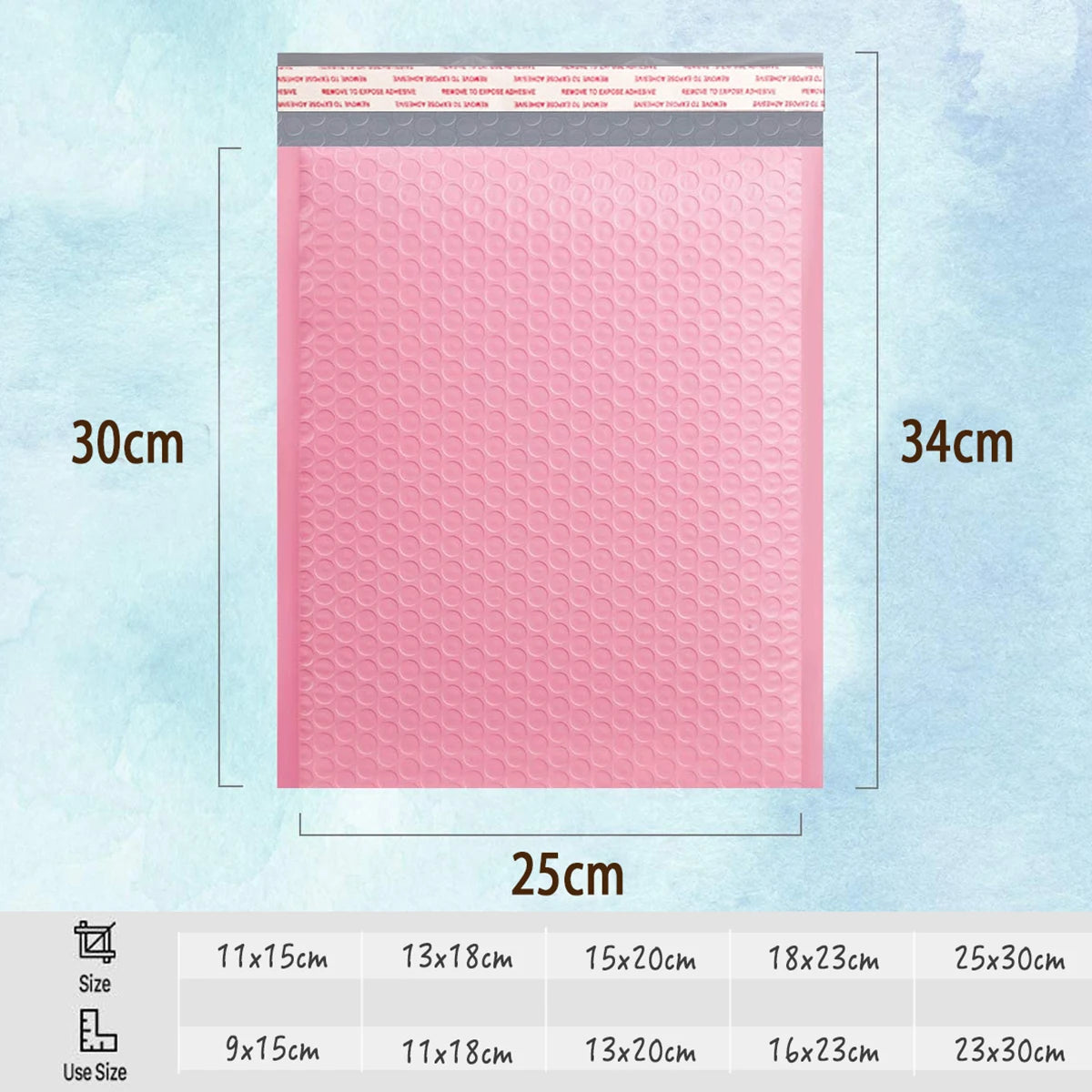 NEW Arrivals 50/100PCS Set Black/Yellow/Pink Bubble Envelope Bag Pink Waterproof Poly Bubble Mailers Opaque Self-Seal Adhesive Boutique Shipping Travel Bags