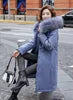 5 Colors Women Clothing Fall Winter Women Fur Coats Warm Long Coat for Women With Thickened Large Collar Female Winter Clothing Supplies
