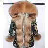 12 Colors S-2XL 100% Real Rex Rabbit Fur Mid Jacket & Big Raccoon Fur Collar Coat Natural Rabbit Fur Lined Long Parka Coat Snow Boots Outerwear Windproof Jackets Ladies Winter Clothing Supplies
