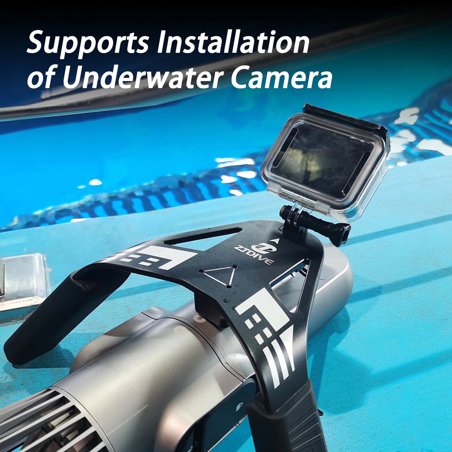 Hot Sale JETDIVE PRO Handheld Underwater Thruster CE Certified for Scuba Diving with 10-25km/h Speed, 24V 6Ah Battery OEM/ODM and Supports Installation of Underwater Camera Summer Water Sports Supplies