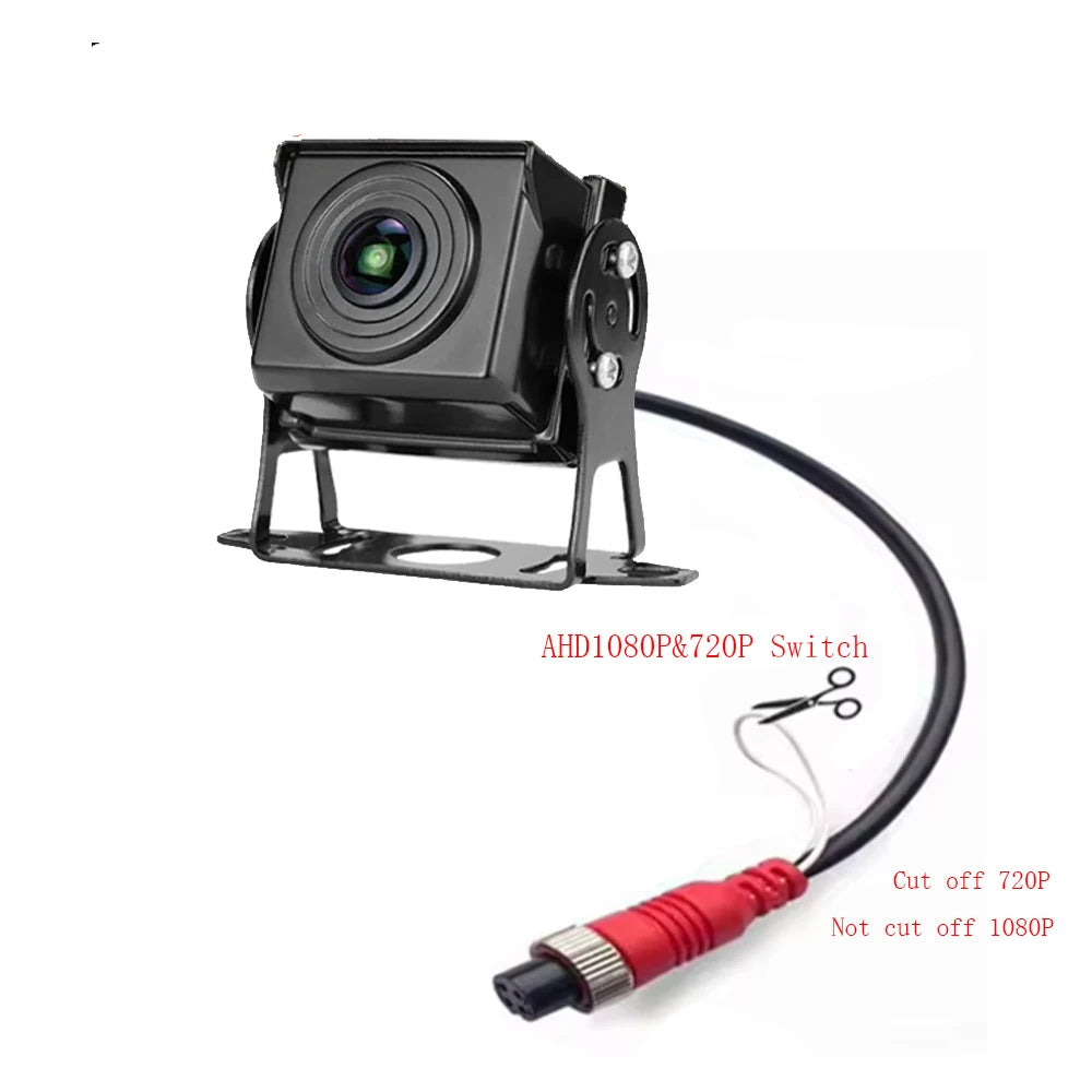 NEW 7 Inch Universal Multimedia Touch Screen Pedestrian Detector Driving Safety Reverse Camera for Cars and Trucks Waterproof  Dashboard AHD Car Cam  Image Sensor Vehicle Security Supplies