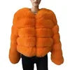 NEW Arrivals 10 Colors S-6XL Plus Size Women's Artificial Fur Jacket Versatile Faux Fur Short Jacket Outerwear Bomber Coats Evening Party Night Clubwear Coats Women Winter Apparel Supplies