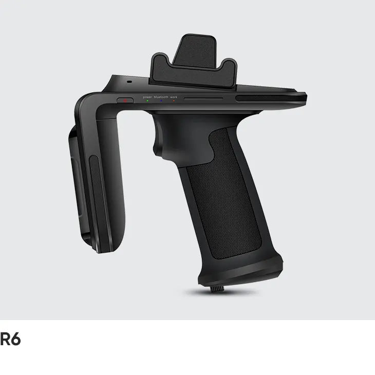 HOT SALE Few Units Left  R6 UHF RFID Handheld PDA Long Range Android/iOS   Wireless Bluetooth  2D Scanner CPU  R6 UHF RFID Reader Warehouse Logistics Business Instrument