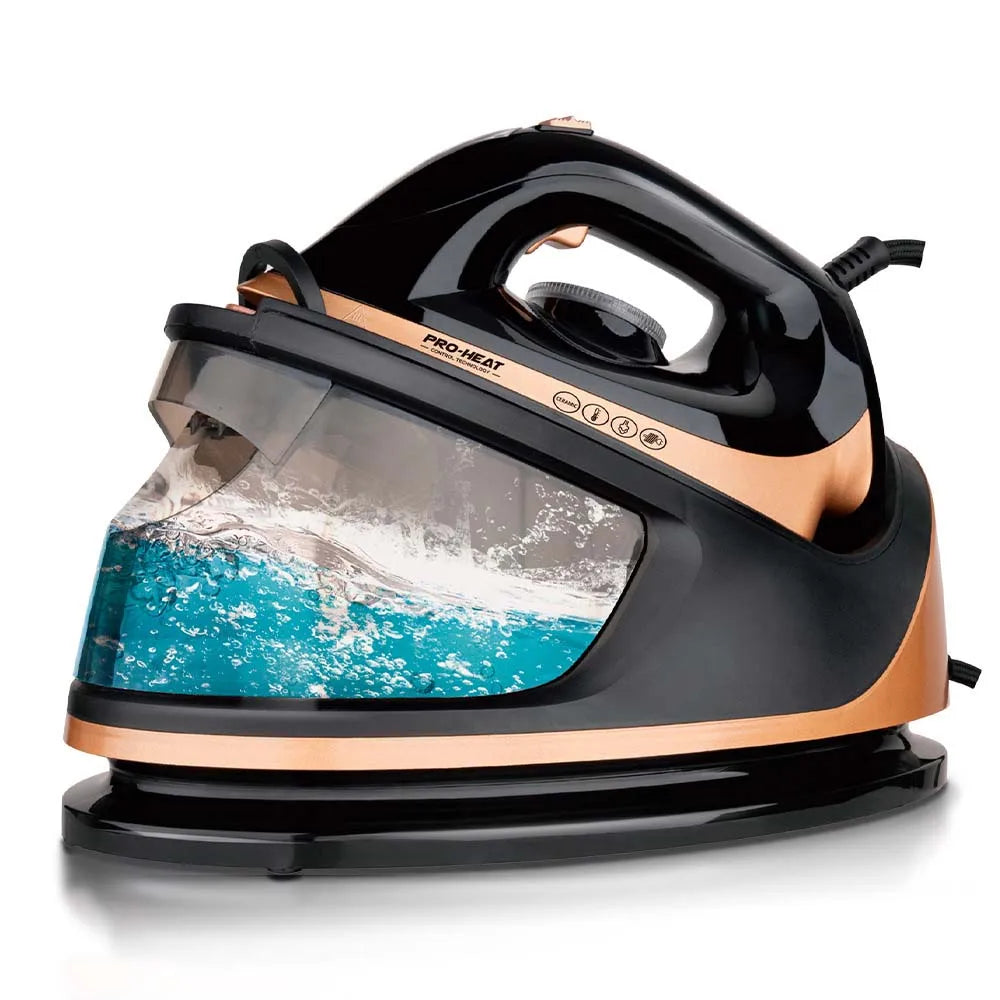 NEW Electric Steam Iron Ceramic Base Plate Large Steam Capacity High Power (220V-240V)Household Commercial Hotel Home Professional Laundry Supplies
