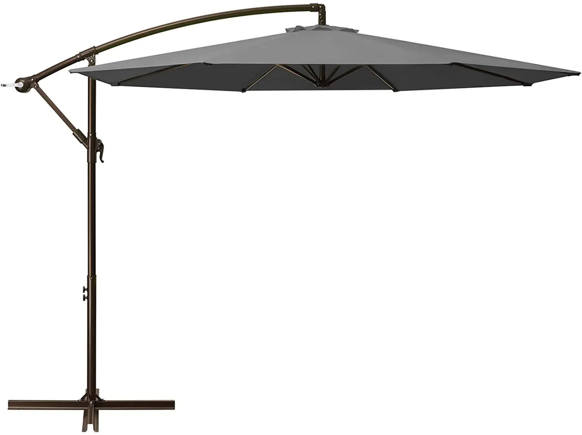 5ft New Villa Home Outdoor Swimming Pool Hotels Large Umbrella Durable Patio Garden Canopy Courtyard Parasol Sun Protection Tent Banana Sunshade Umbrella for Beach Camping Use